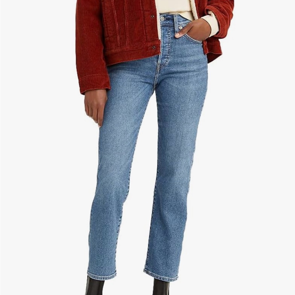 Levi's Women's Straight Leg Blue Jeans